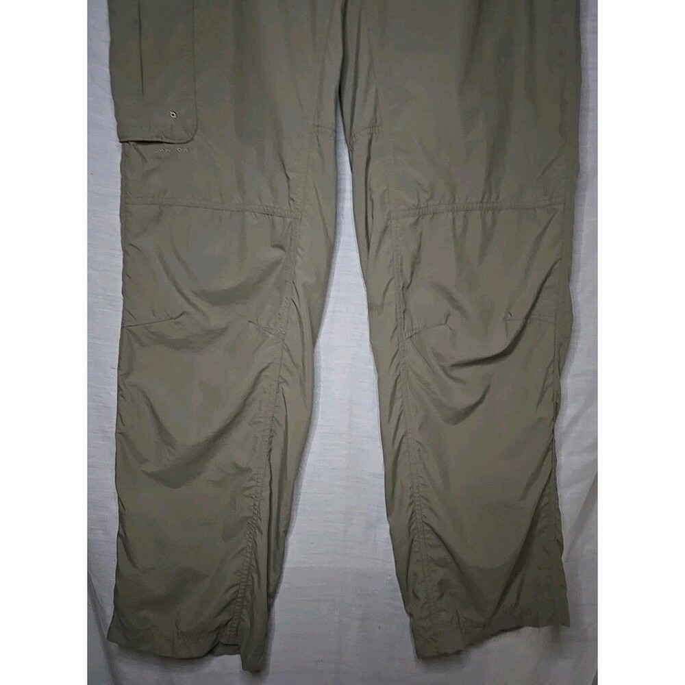 Columbia Sportswear Titanium Lightweight Cargo Hiking Pants, Sz Med 34", Khaki - Picture 3 of 10